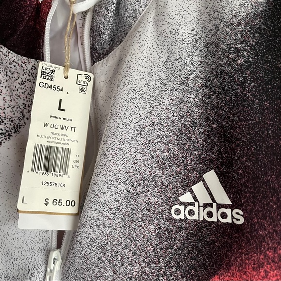 Adidas Unleash Confidence Womens Woven Track Top L - Picture 6 of 10